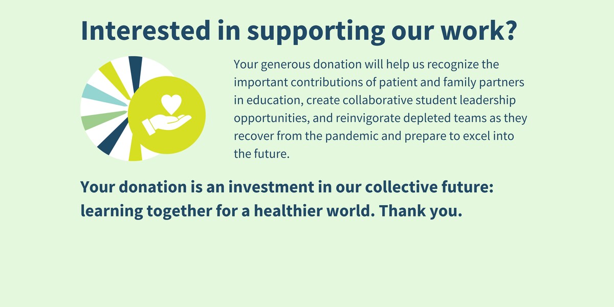 Graphic depicting text on supporting CACHE through donations; all text also within below sections.