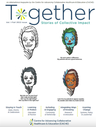 Cover of inaugural issue of Together magazine